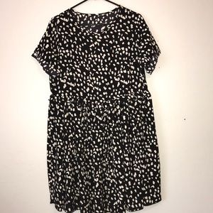 Black and White Dress